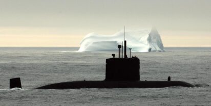 Canadian submarine "Corner Brook" (Victoria class), photo: Royal Canadian Navy