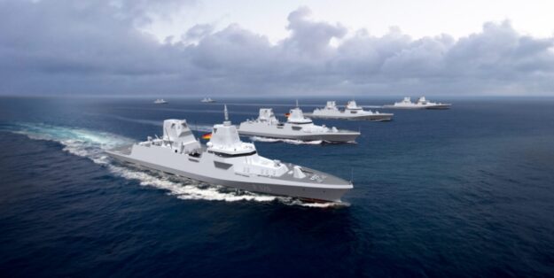 Newbuilding project, frigate F126. Graphic: Damen Shipyards