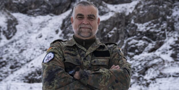 Photo: Mjølner 2026 - StKptLt Baloo was the main planner of the exercise. Rodewald