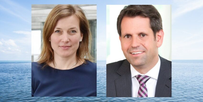 Siemtje Möller and Olaf Lies on LNG terminals, which are to be located in Wilhelmshaven, among other places.