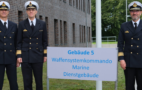 Foto: Wechsel in Wilhelmshaven: David Helmbold, Christoph Müller-Meinhard, Andreas Czerwinski. hsc