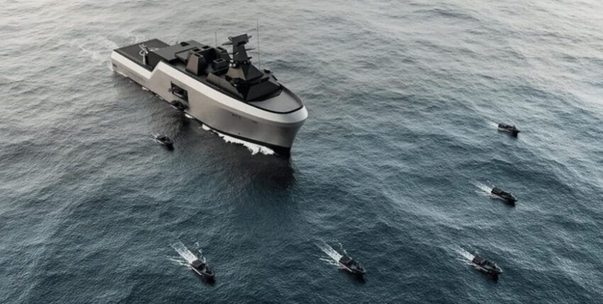 Photo: WP960 in swarm use - Eelume S All-Terrain, Eelume