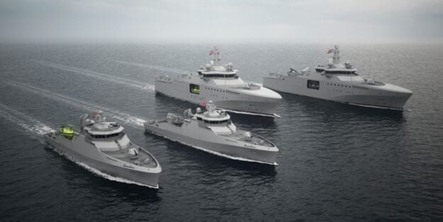 Photo: Standardised unit class in Norway. Kongsberg Defence & Aerospace