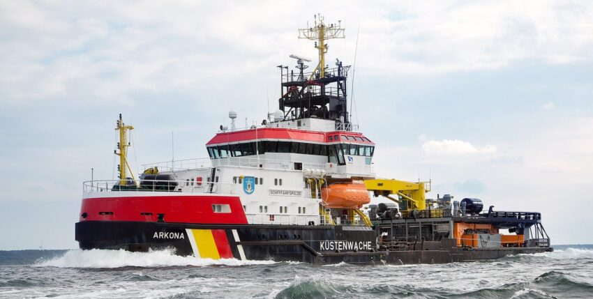 Multi-purpose vessel ARKONA. Image: BAW (Federal Waterways Engineering and Research Institute)