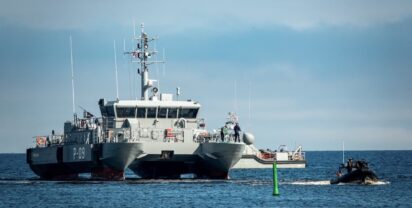 Foto: Patrouillenboot der Skrunda-Klasse der lettischen Seestreitkräfte