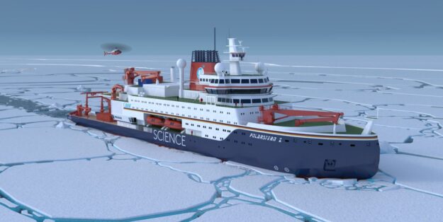 Photo: The new Polarstern. Alfred Wegener Institute/TKMS