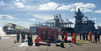 Red Storm Charlie: Bundeswehr und zivile Partner üben gemeinsam für den Krisenfall. Fotos: Bundeswehr
