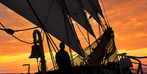 Kein Vorankommen ohne Segelmacher. Foto: Bw/Nicole Kubsch