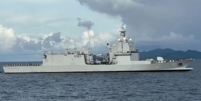 Foto: INS Prabu Siliwangi in heimischen Gewässern. Indonesische Marine