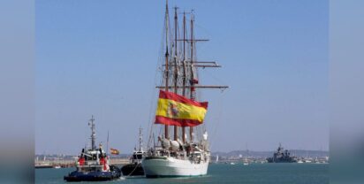 Foto: La Rojigualda (Juan Sébastián de Elcano), Armada