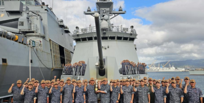 Ausgezeichnete Besatzung der Fregatte DAEJEON - RIMPAC 2026. Foto: ROK Navy
