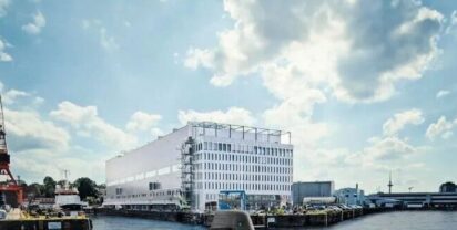 Foto: TKMS Gebäud in Kiel. Bild TKMS