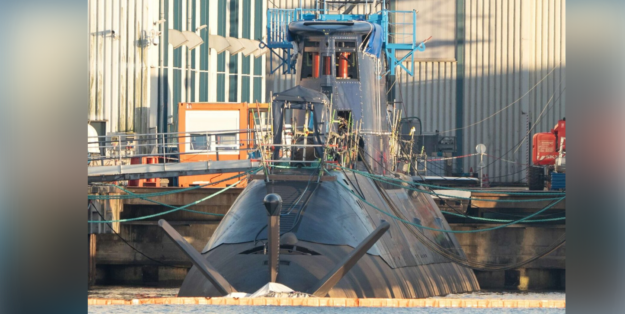 INS Drakon under construction at TKMS in Kiel. Photo: Michale Nitz