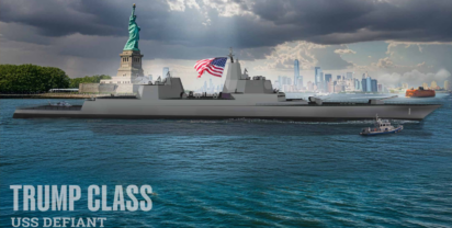 Trump Class - USS Defiant. Grafik: US Navy