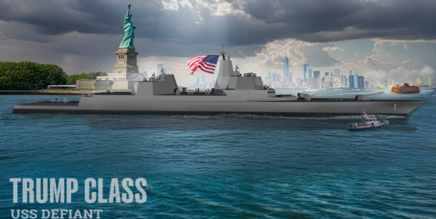 Trump Class - USS Defiant. Grafik: US Navy