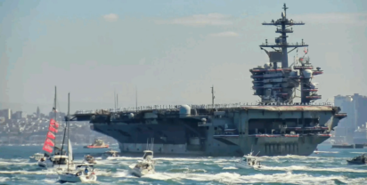 USS „Abraham Lincoln“ (CVN-72) kehrt nach 321 Tagen vom Einsatz zurück. Bild: San-Diego-Webcam