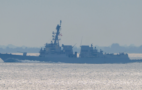 USS Paul Ignatius während Fehmarn Belt Passage Foto. Michael Nitz