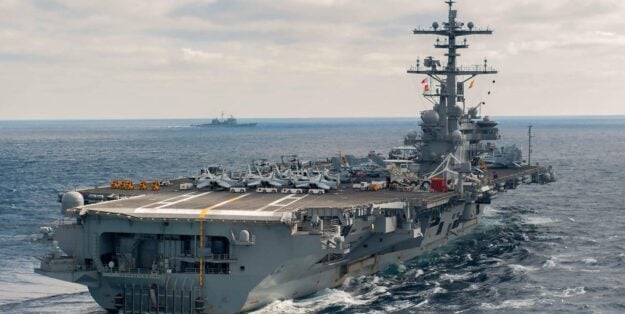 US-Carrier George W Bush Photo: US-Navy