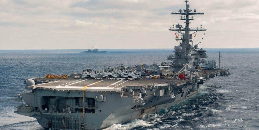 US-Carrier George W Bush Photo: US-Navy