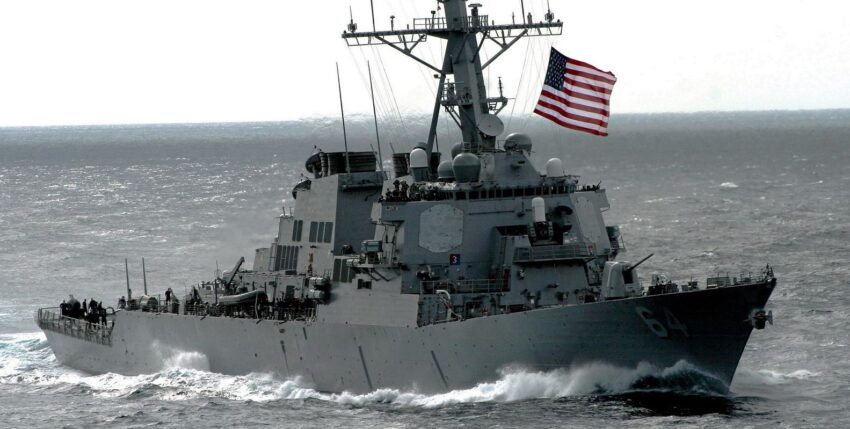 Irans Angriff auf Israel: DDG 64 Carney im Roten Meer. Foto: US-Navy/C.A.Ordoqui