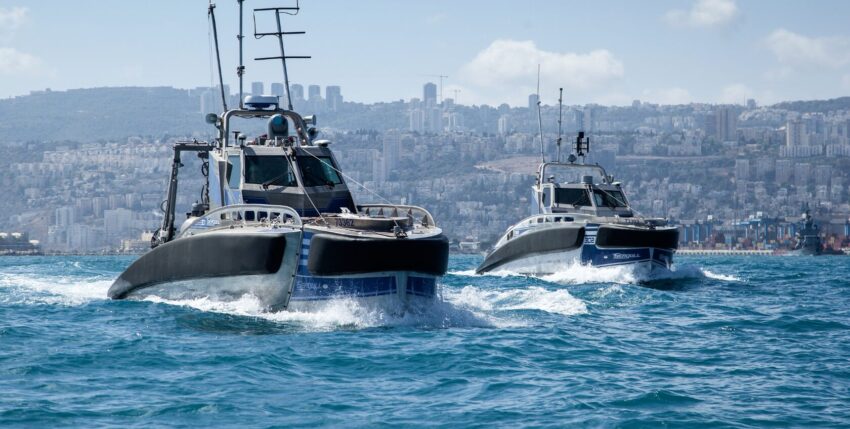 Photo: Two Seagulls can operate together as a team, e.g. when clearing mines. Elbit